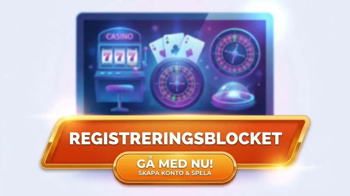 Registrering med bonus