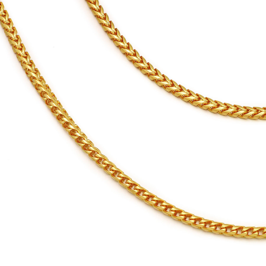 Corvo Halsband - 3mm guld