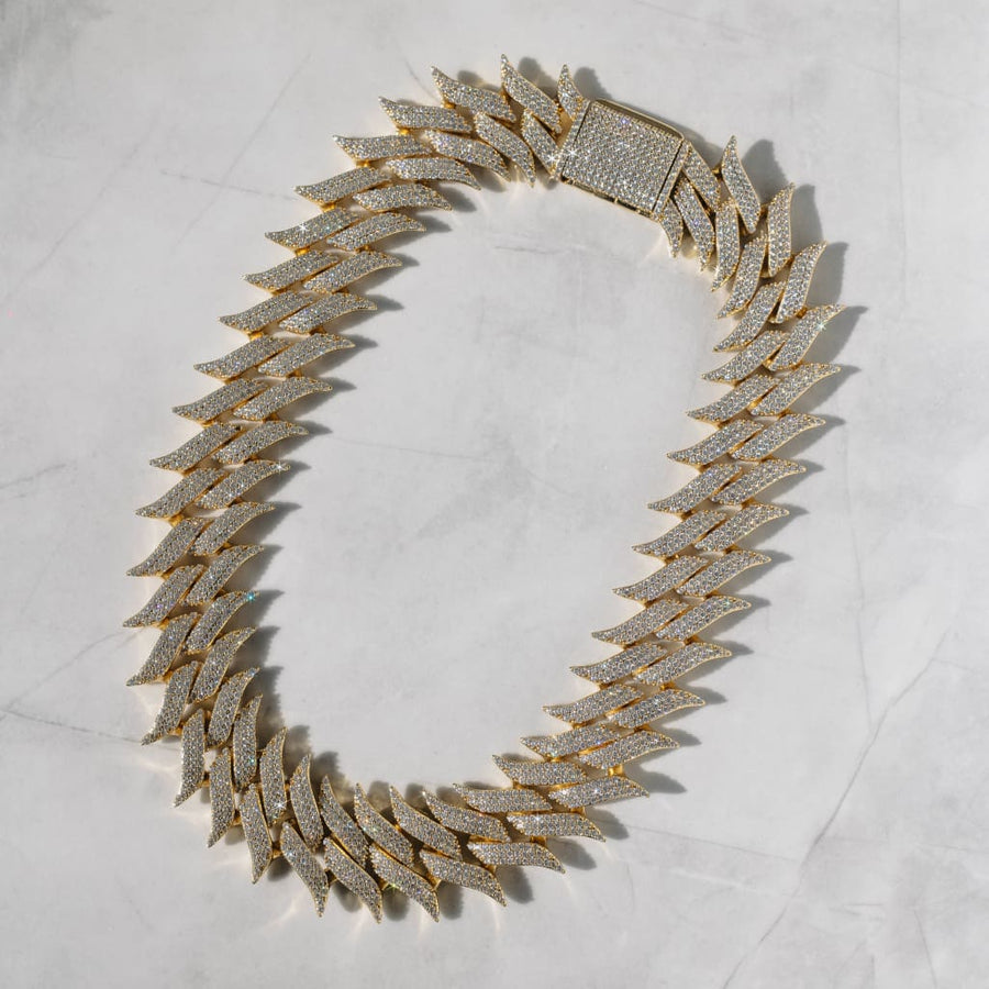 Frenzy Halsband - 30mm guld