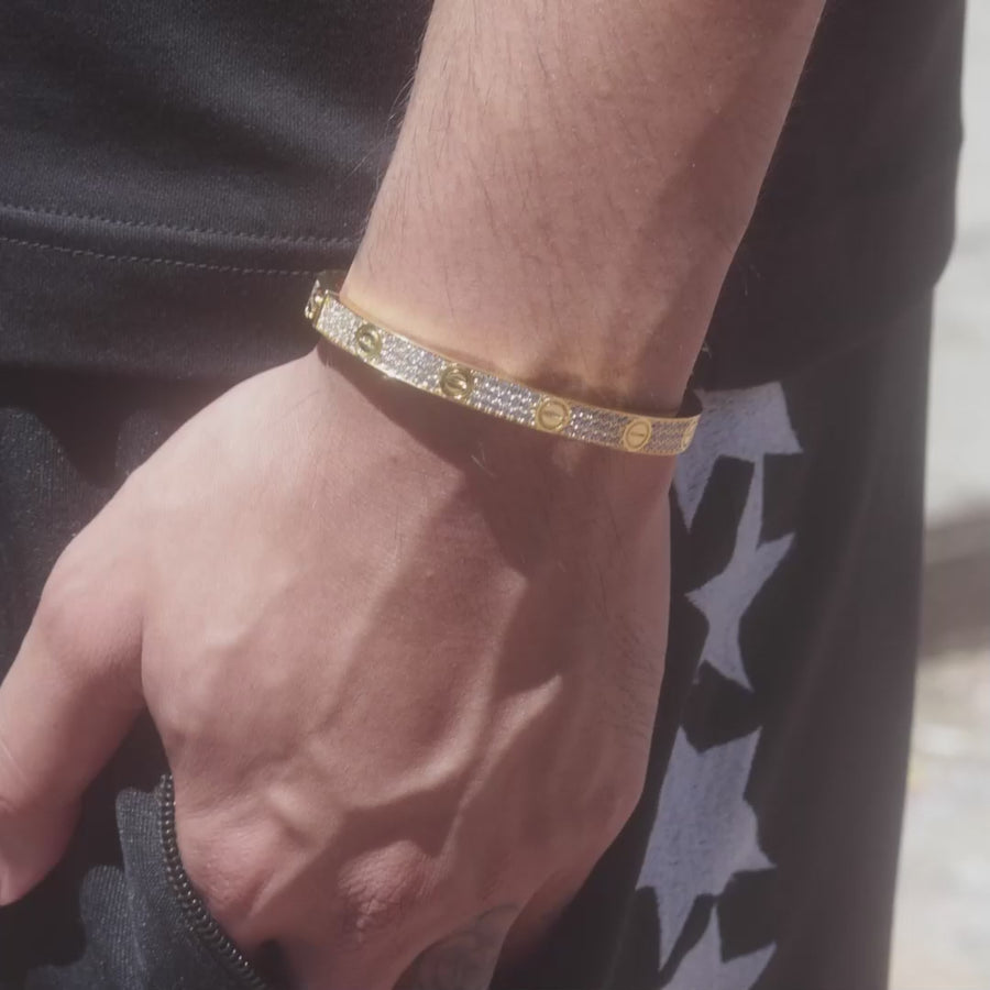 Circlet Band Armband - Guld